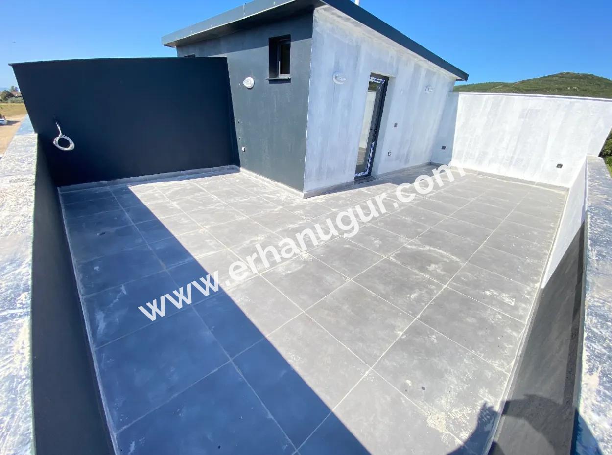 2 1 Villa Zum Verkauf Mit Fussbodenheizung 500 Meter Zum Meer In Doganbey