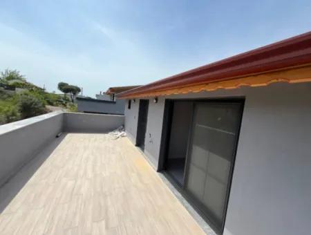 3 1 Villa Zum Verkauf Mit Modernem Architekten, Nur Wenige Gehminuten Vom Meer In Özdere Entfernt