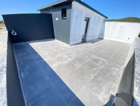 2 1 Villa Zum Verkauf Mit Fussbodenheizung 500 Meter Zum Meer In Doganbey