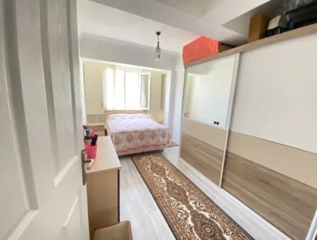 2 1 Wohnung Zum Verkauf Im Zentrum Von Ürkmez 350M Große Geräumige Struktur Zum Meer