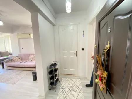 2 1 Wohnung Zum Verkauf Im Zentrum Von Ürkmez 350M Große Geräumige Struktur Zum Meer