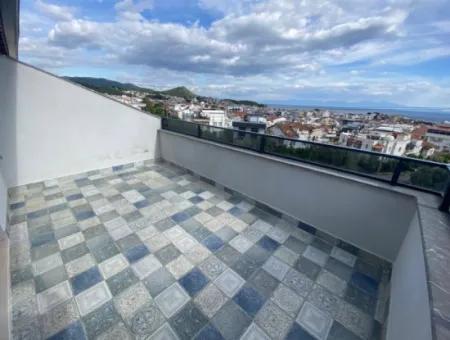 4 1 Villa Zum Verkauf In Özdere Mit Vollem Meerblick Und Grossem Garten