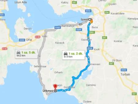 3 1 Villa Zum Verkauf In Einem Freistehenden Komplex In Seferihisar Doğanbey