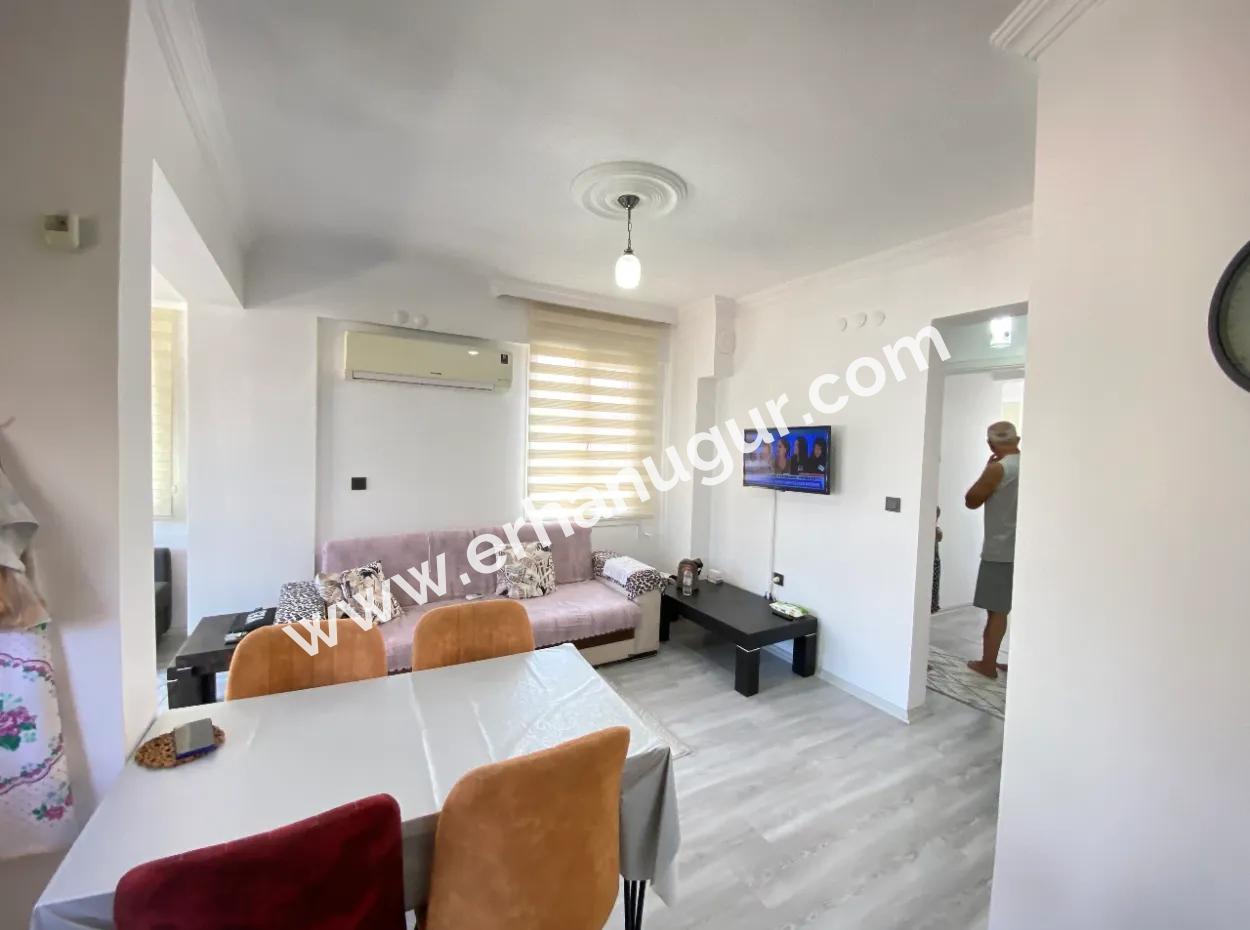 2 1 Apartment For Sale In The Center Of Ürkmez 350M Large Spacious Structure To The Sea