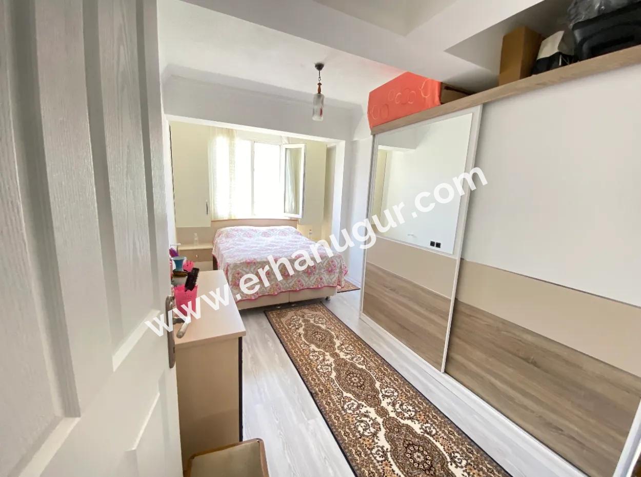 2 1 Apartment For Sale In The Center Of Ürkmez 350M Large Spacious Structure To The Sea