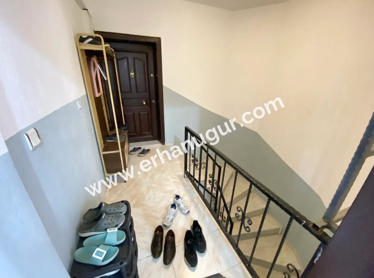 2 1 Apartment For Sale In The Center Of Ürkmez 350M Large Spacious Structure To The Sea