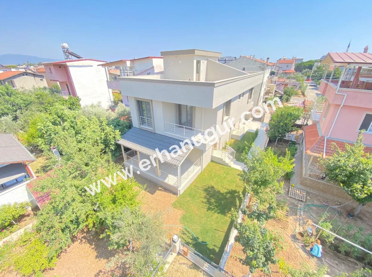 2 1 Villa For Sale 300Mt To The Sea With Geneş Bahceli In Seferihisar Doğanbey