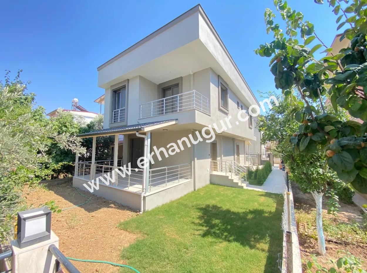 2 1 Villa For Sale 300Mt To The Sea With Geneş Bahceli In Seferihisar Doğanbey