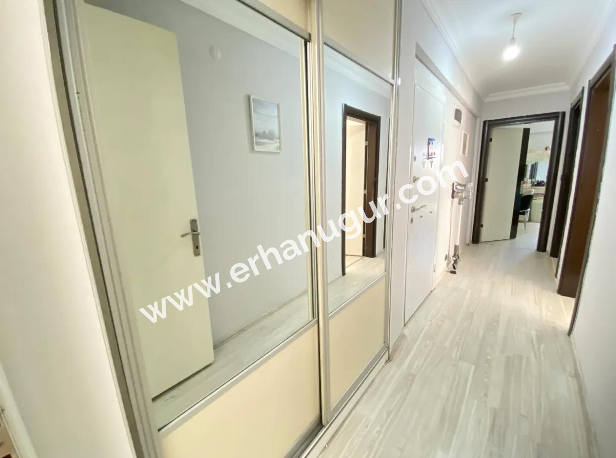 2 1 Apartment For Sale 250Mt To The Sea With Parking In Seferihisar Ürkmez