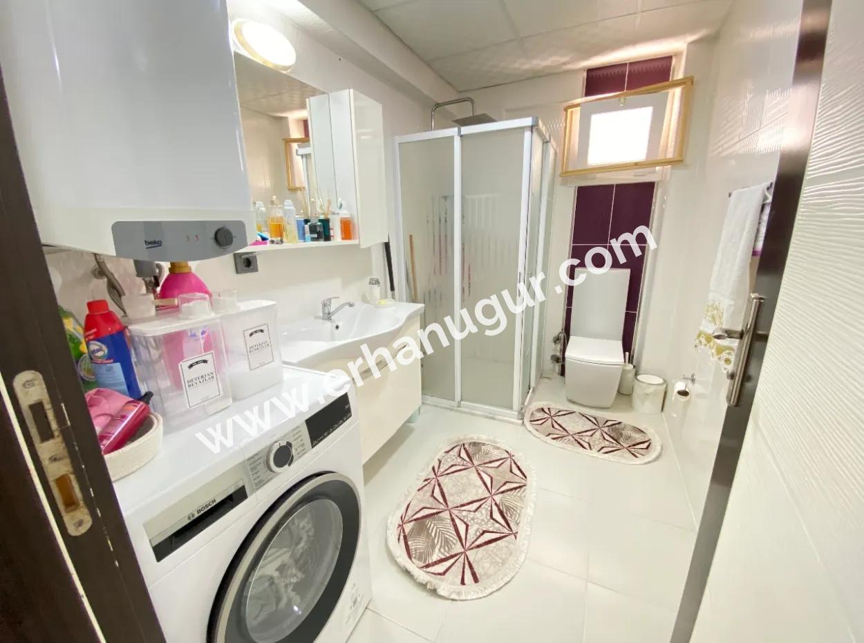 2 1 Apartment For Sale 250Mt To The Sea With Parking In Seferihisar Ürkmez