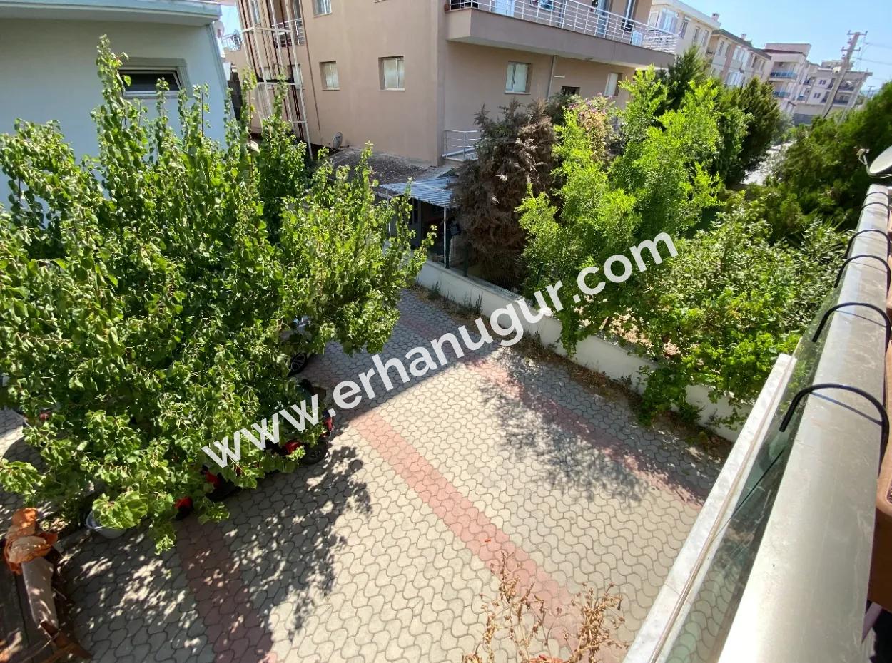 2 1 Apartment For Sale 250Mt To The Sea With Parking In Seferihisar Ürkmez