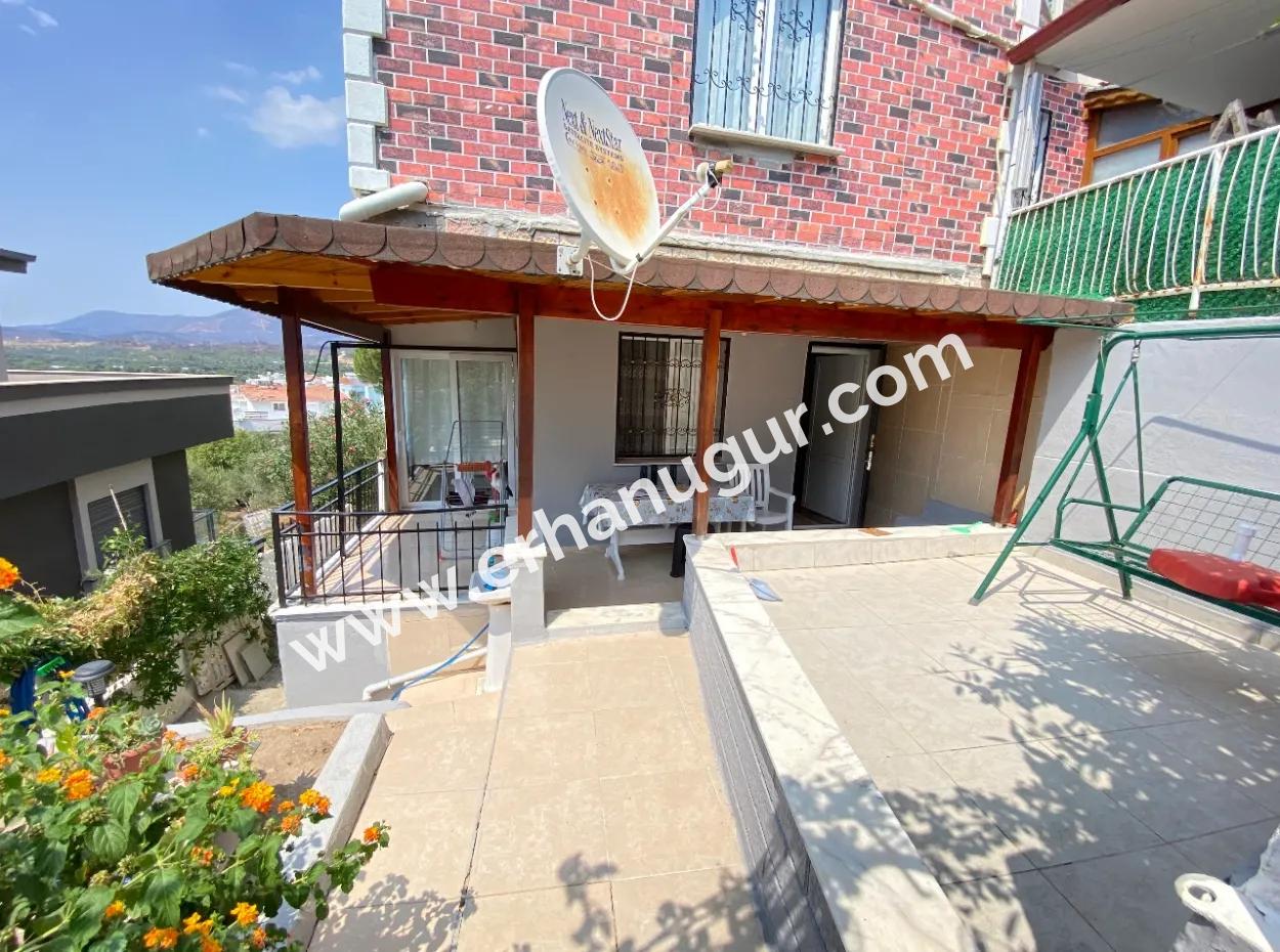 1 1 Apartment For Sale With Corner Façade On The Sea Side In Seferihisar Ürkmez