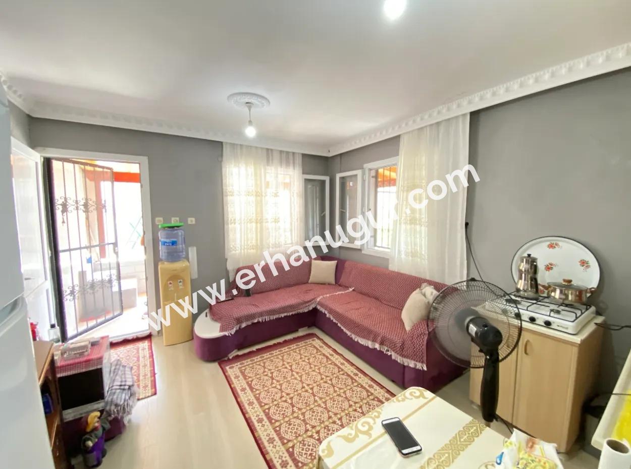 1 1 Apartment For Sale With Corner Façade On The Sea Side In Seferihisar Ürkmez