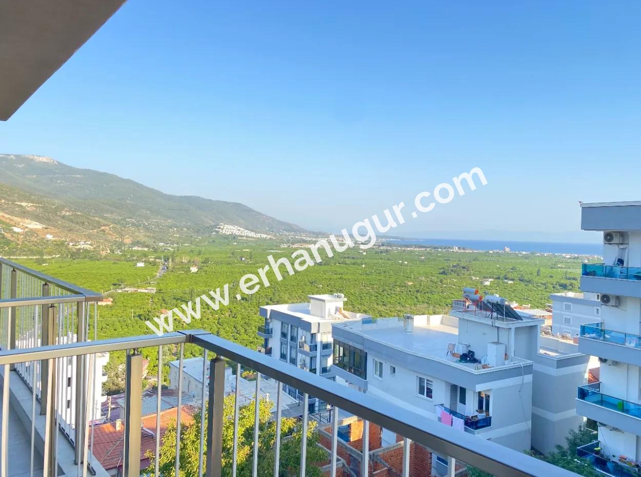 1 1 Apartment For Sale In Gümüldür With Full Sea Elevator