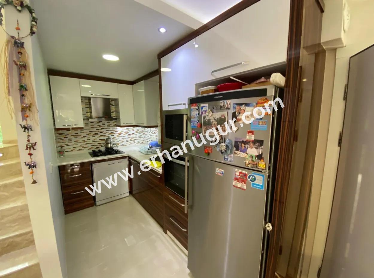 3 1 Villa For Sale In Ozdere 100 Meters From The Sea Side