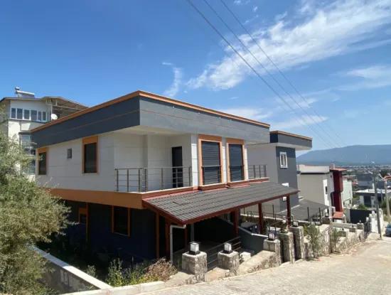 3 In 1 Villa For Sale In Seferihisar Doganbey With Full Sea Three Side Garden