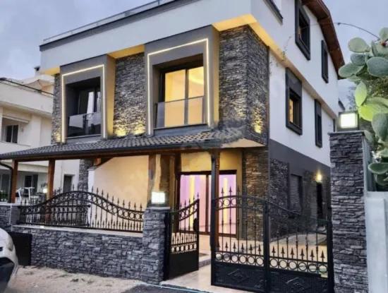 4 1 Villa For Sale In Ozdere With Full Sea View And Large Garden