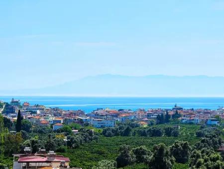 Single Detached 3 1 Villa With Sea View In Ürkmez