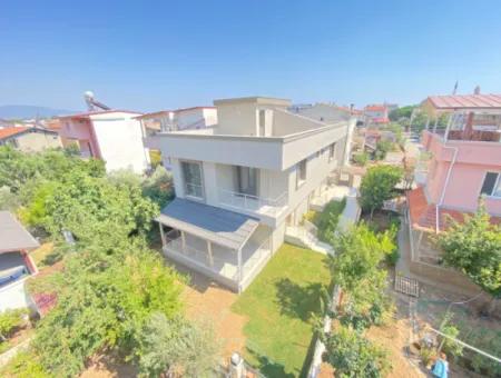 2 1 Villa For Sale 300Mt To The Sea With Geneş Bahceli In Seferihisar Doğanbey