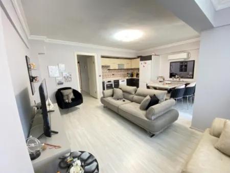 2 1 Apartment For Sale 250Mt To The Sea With Parking In Seferihisar Ürkmez