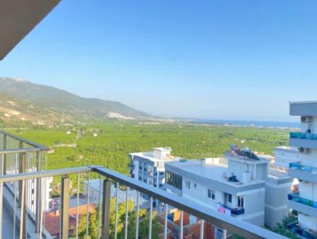 1 1 Apartment For Sale In Gümüldür With Full Sea Elevator
