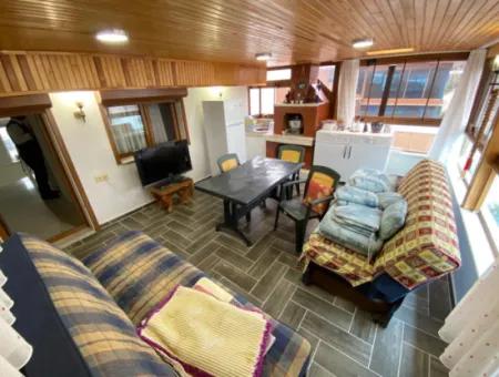 3 1 Villa For Sale In Ozdere 100 Meters From The Sea Side