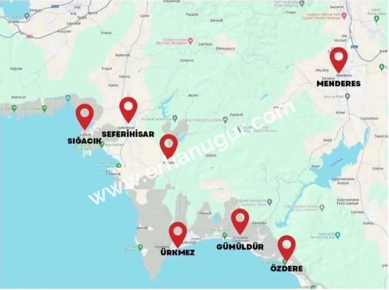 Doğanbey De Denize 50M Mesafede 307M2 İçinde Tekmüstakil Villa