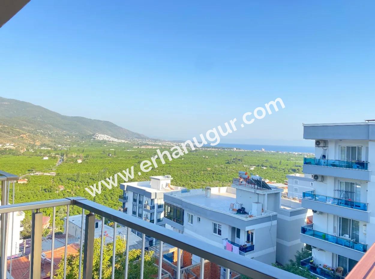 Gümüldür De Full Eşyalı Full Deniz Asansörlüdür Satılık 1+1 Daire